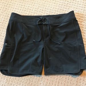 Athleta swim shorts size 14 black